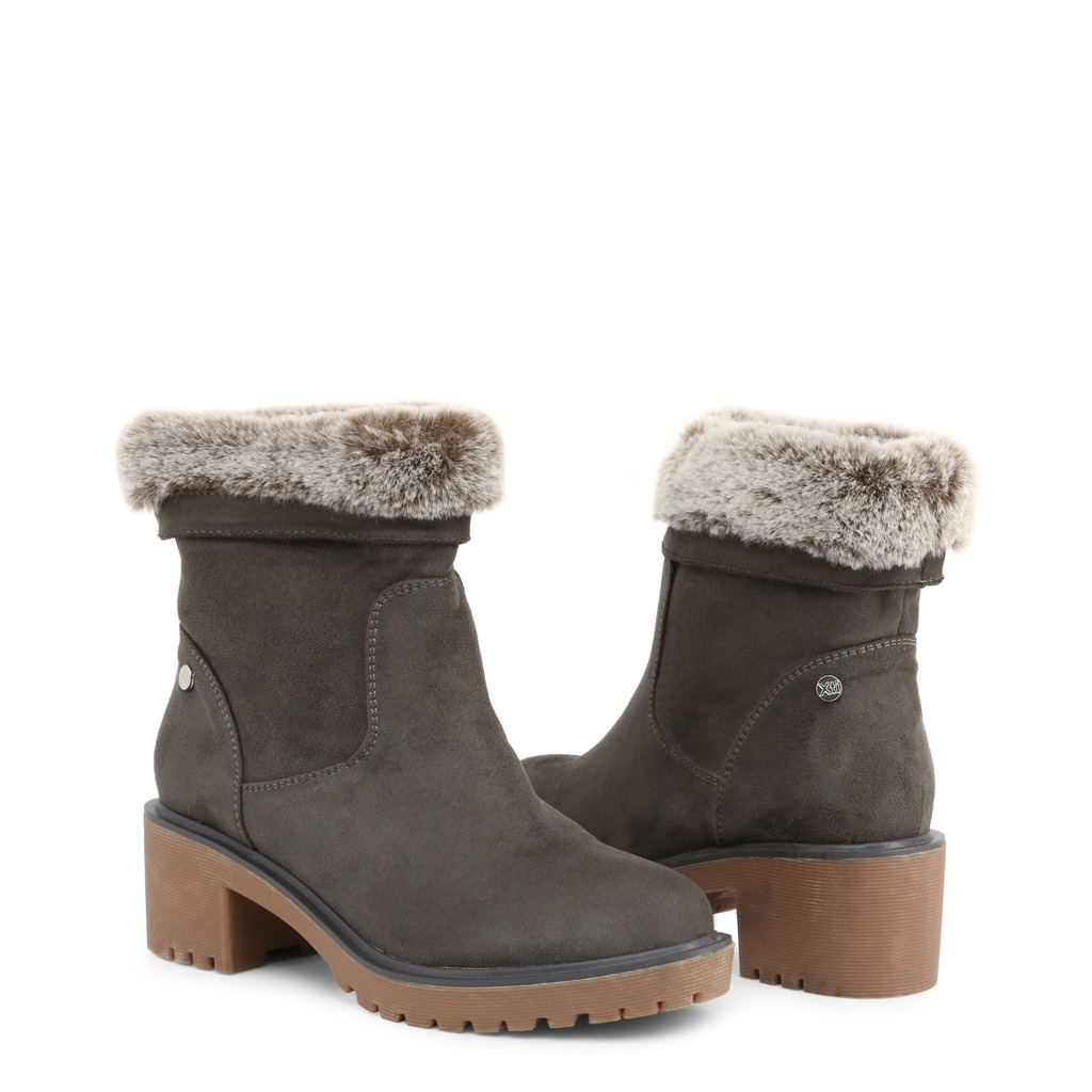 xti grey ankle boots