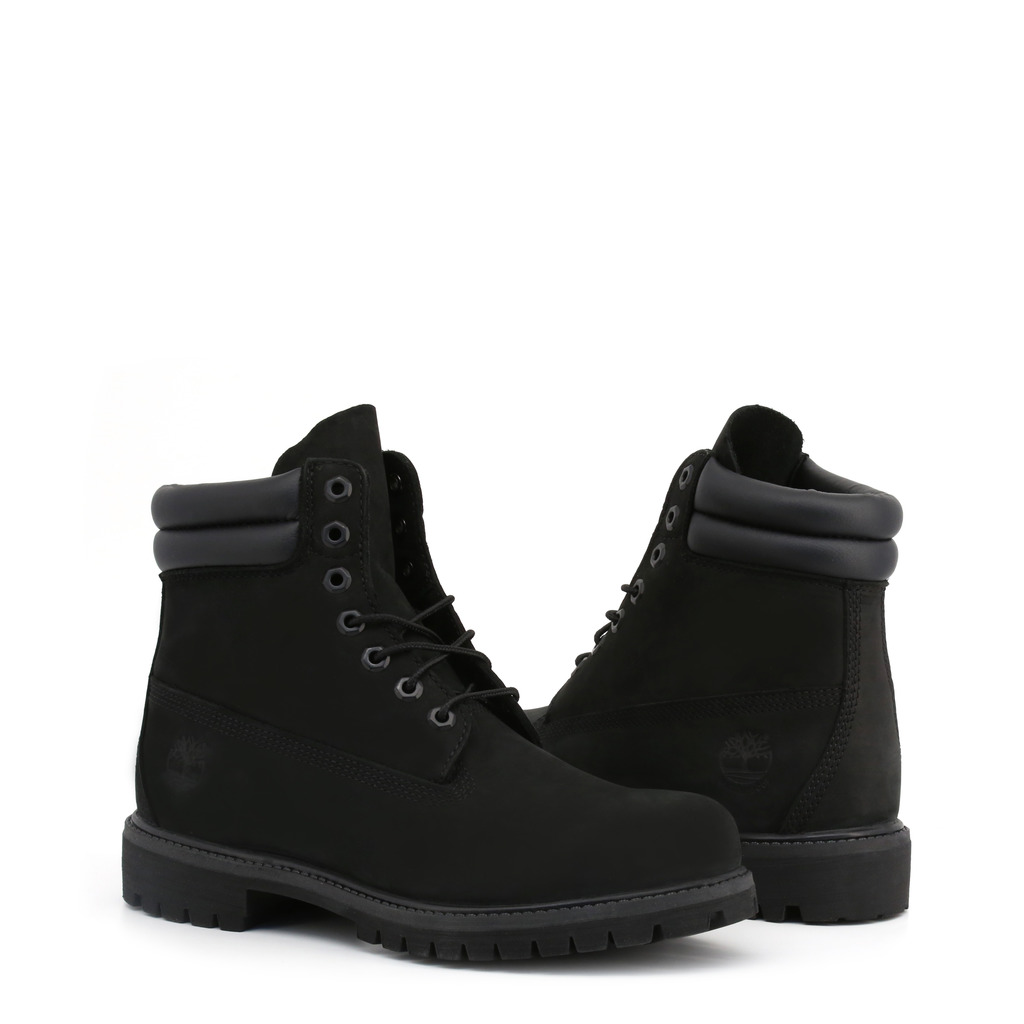 black ankle boots timberland