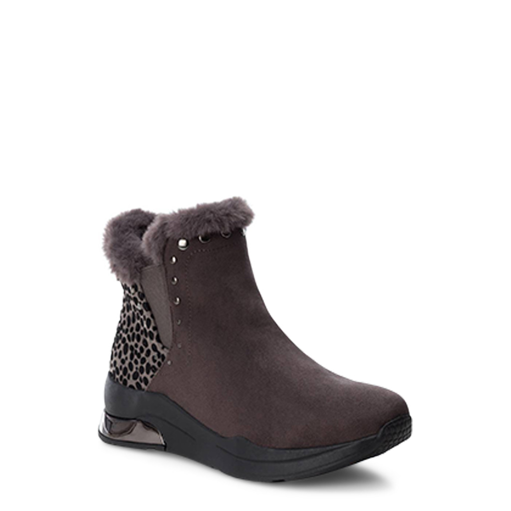 xti grey ankle boots