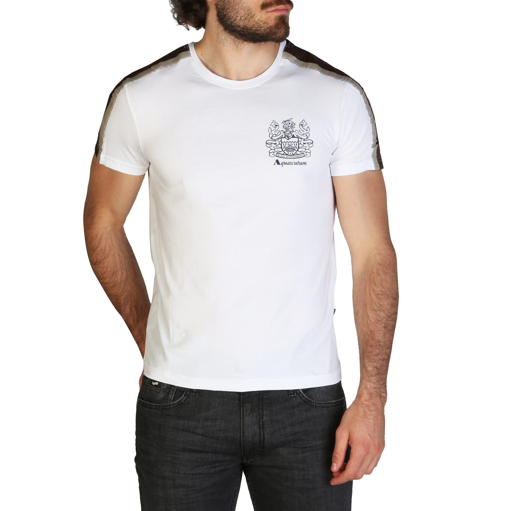 T-shirt  QMT017M0 Uomo Bianco 120013