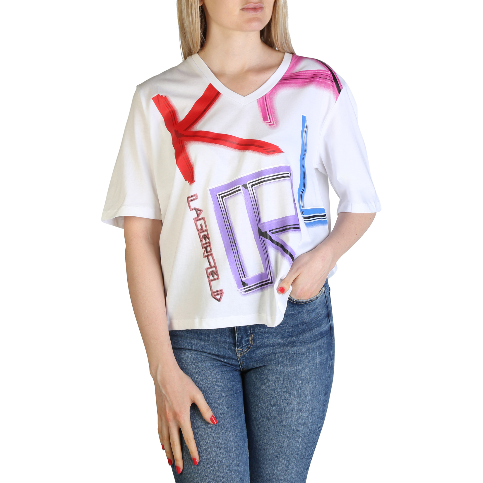 T-shirt  KL21WTS02 Donna Bianco 120450