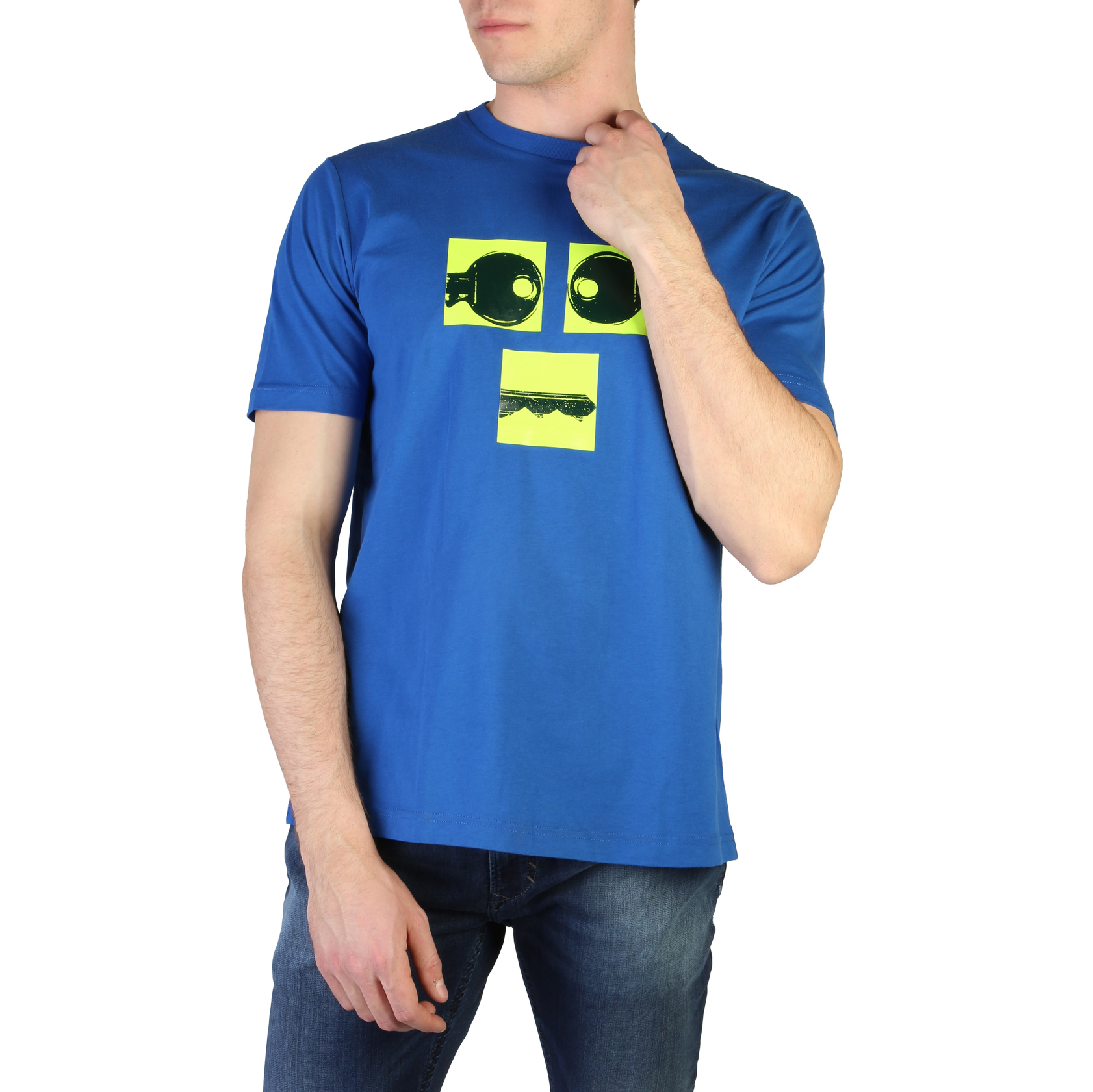 T-shirt  T JUST T23 Uomo Blu 124386