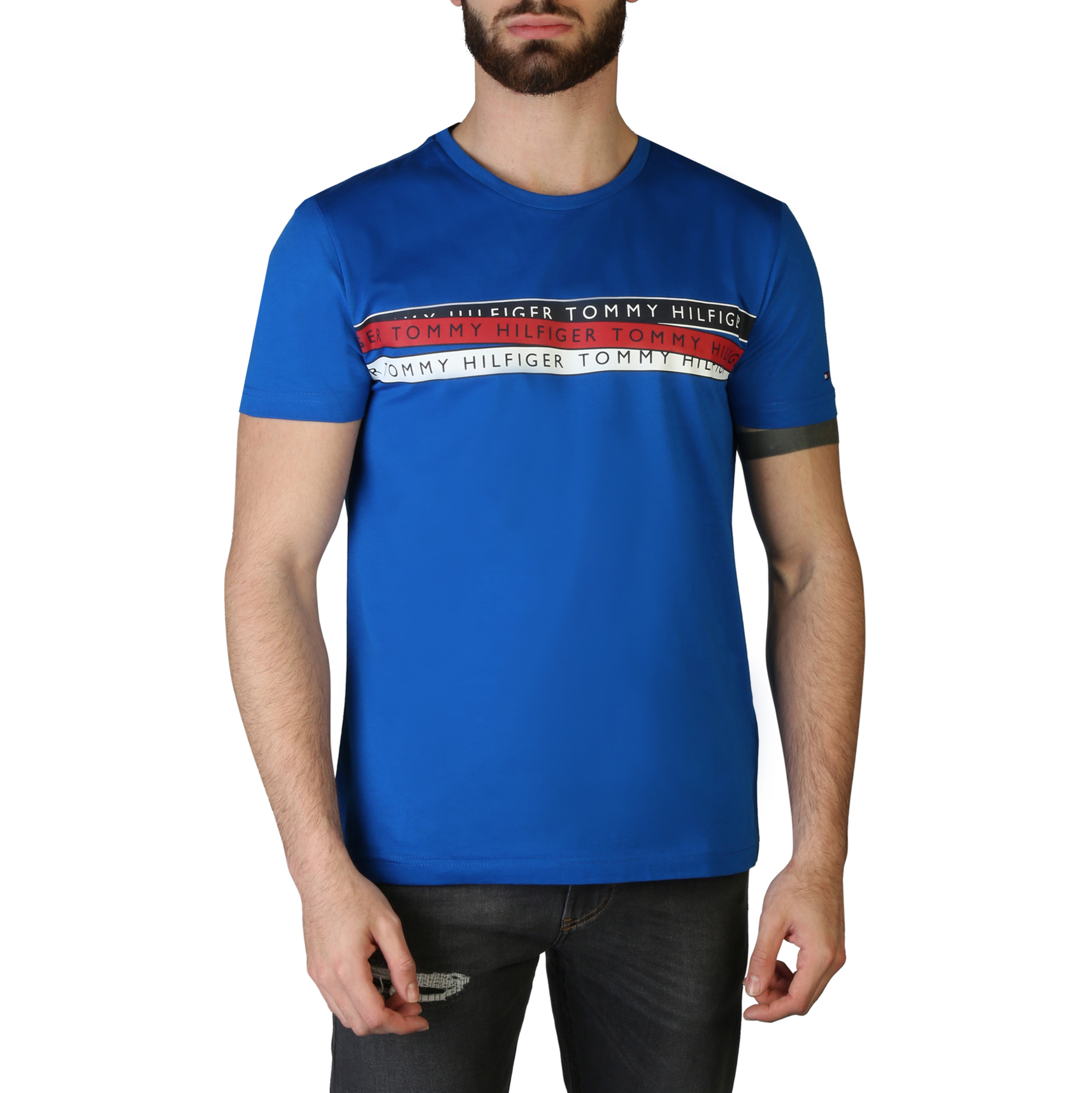 T-shirt  MW0MW24549 Uomo Blu 125335