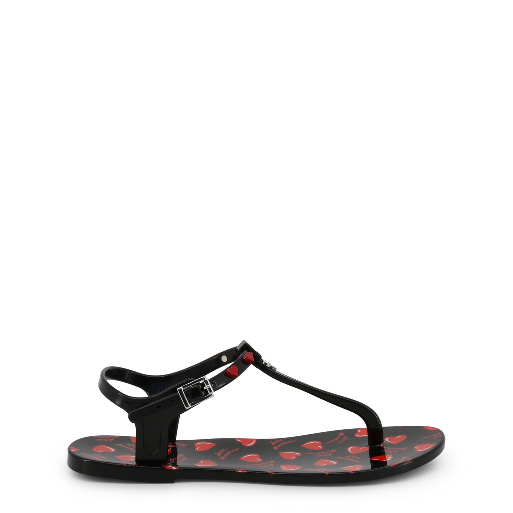 love moschino flip flops